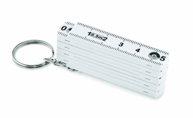 Logotrade promotional items photo of: Carpenters ruler key ring 50cm Kotka